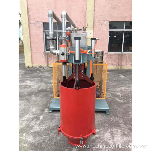 Chemical mixing and foaming machine